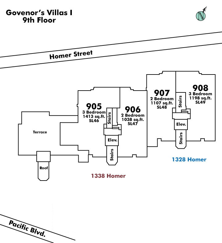 Governor's Villa Floor Plate