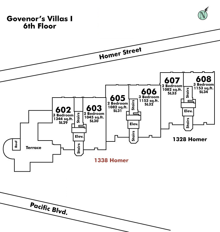 Governor's Villa 1 Floor Plate
