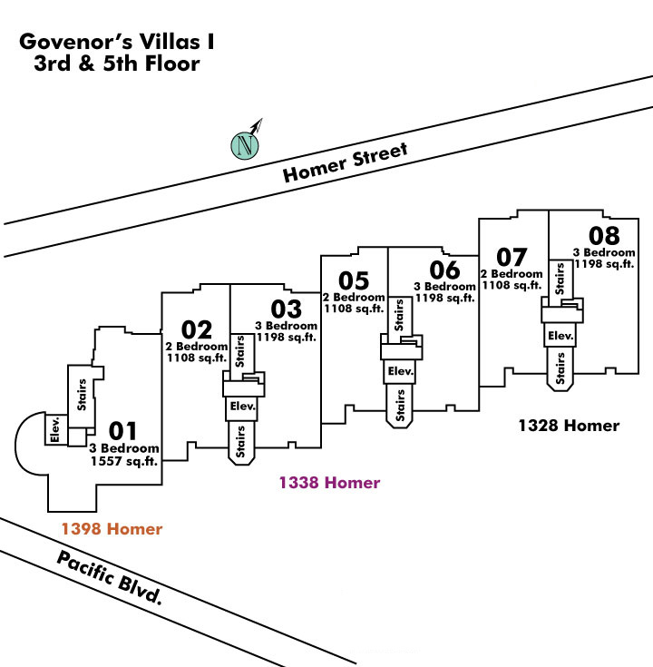 Governor's Villa 1 Floor Plate