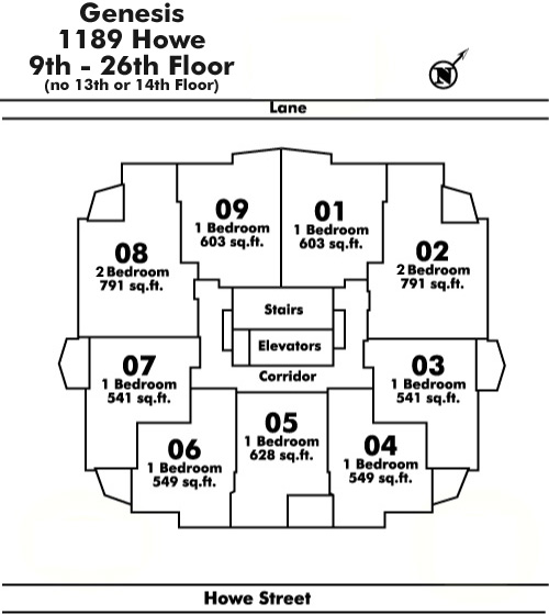 Brighton Court Floor Plate