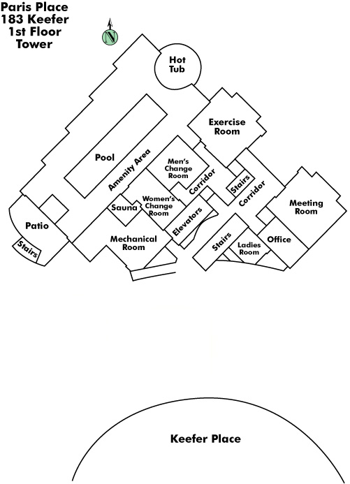 Paris Place floor plate – Floor 1, Vancouver