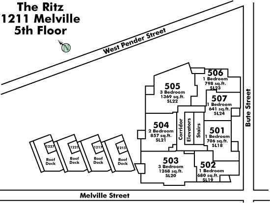 2333 Clark Drive Floor Plate
