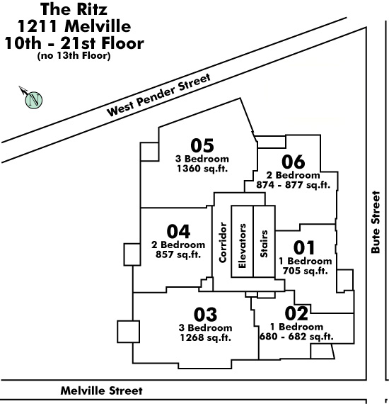 2333 Clark Drive Floor Plate