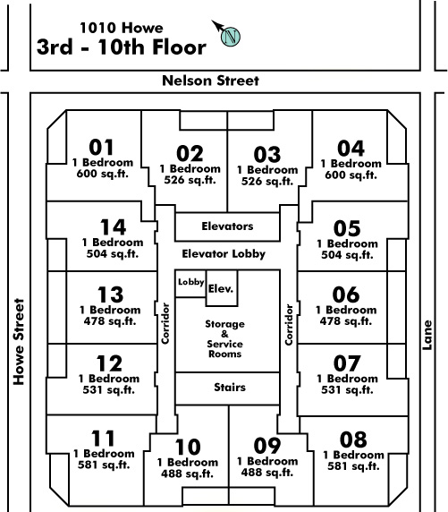 Harbour Cove Floor Plate
