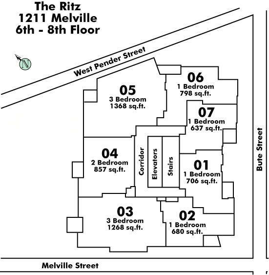 2333 Clark Drive Floor Plate