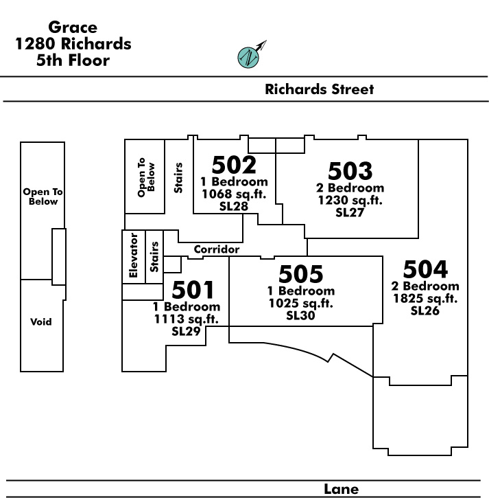 777 West 7th Floor Plate