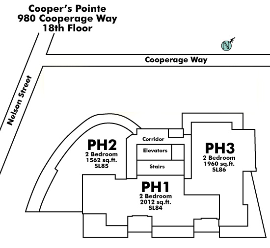 Cooper's Pointe Floor Plate
