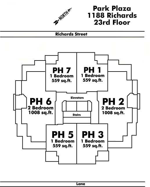 1150 Bute Floor Plate