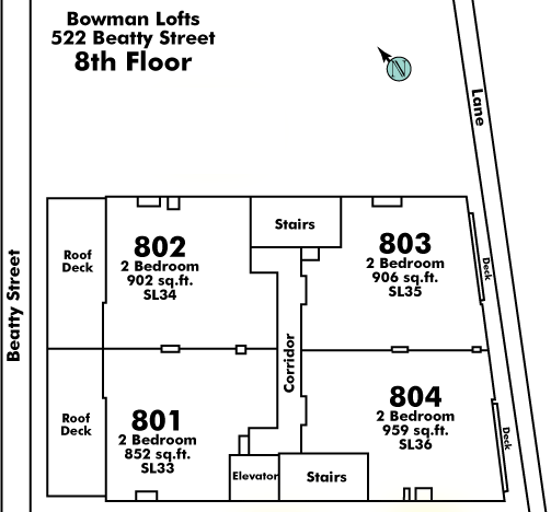 Bowman Lofts Floor Plate