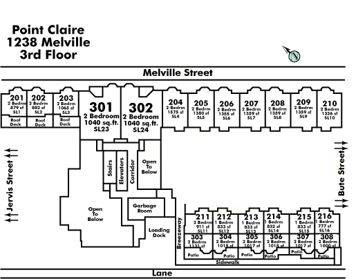 Pointe Claire Floor Plate