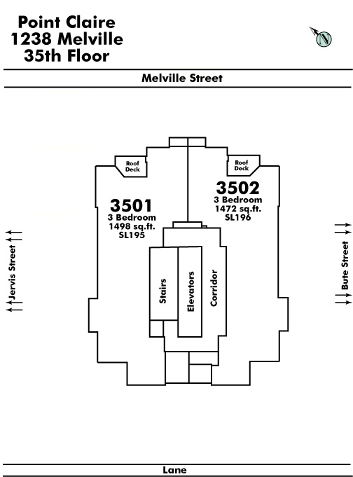 Pointe Claire Floor Plate