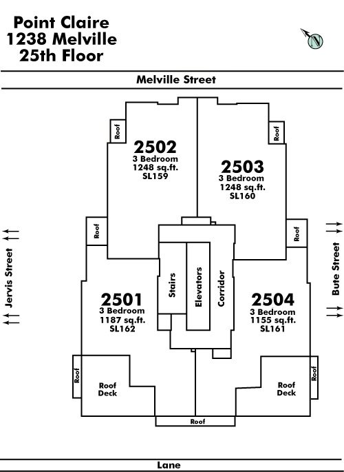 Pointe Claire Floor Plate