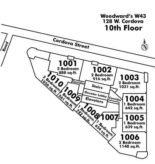 Woodwards Floor Plate