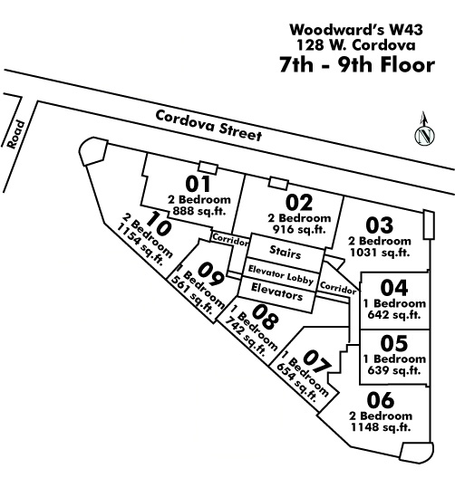 Woodwards Floor Plate