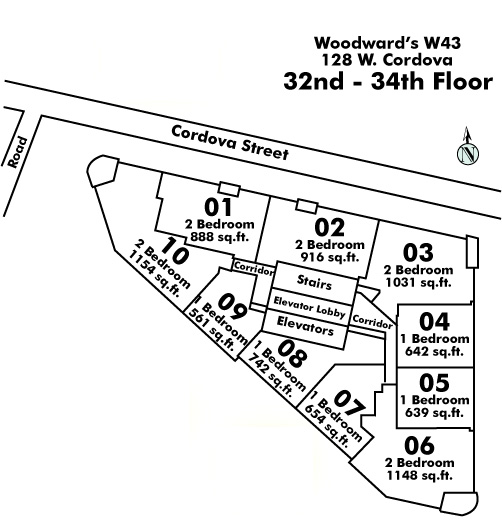 Woodwards Floor Plate