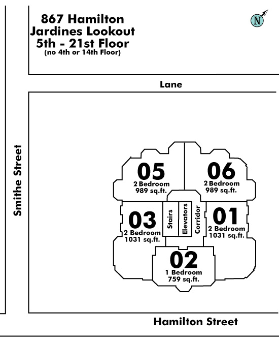 Jardine's Lookout  Annex Floor Plate