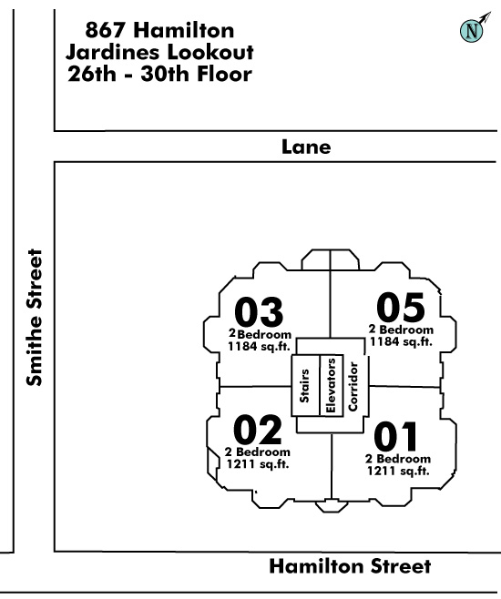 Jardine's Lookout  Annex Floor Plate
