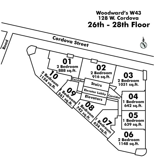 Woodwards Floor Plate
