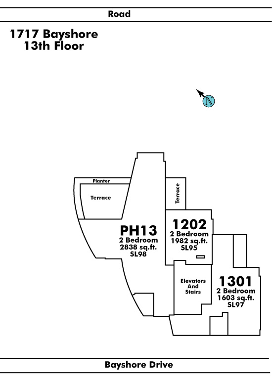 Bayshore Gardens Floor Plate