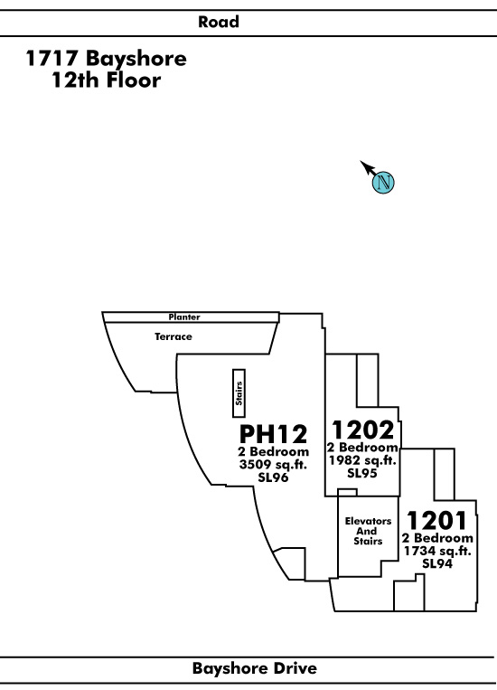 Bayshore Gardens Floor Plate