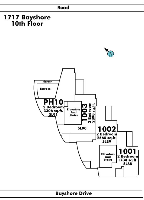 Bayshore Gardens Floor Plate