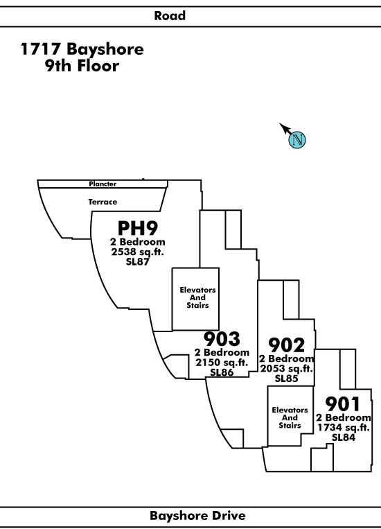 Bayshore Gardens Floor Plate
