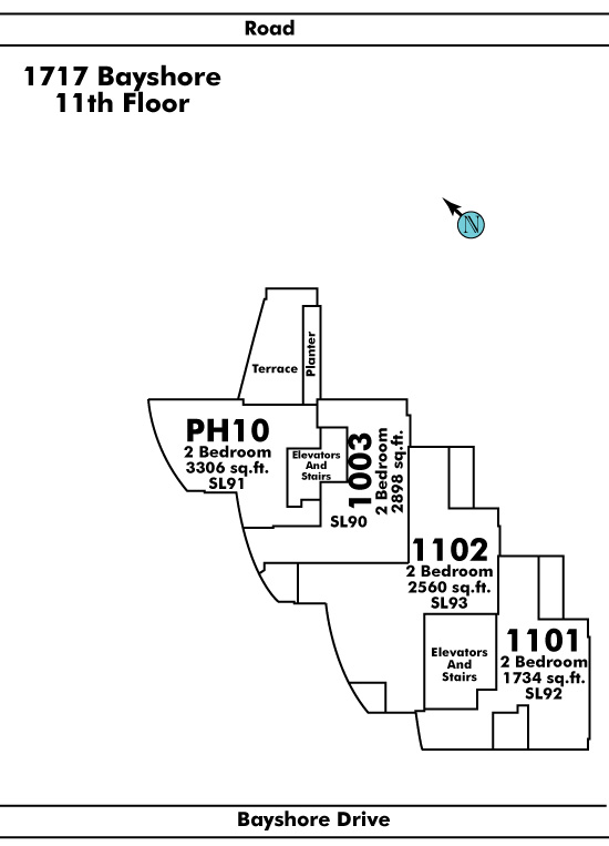 Bayshore Gardens Floor Plate