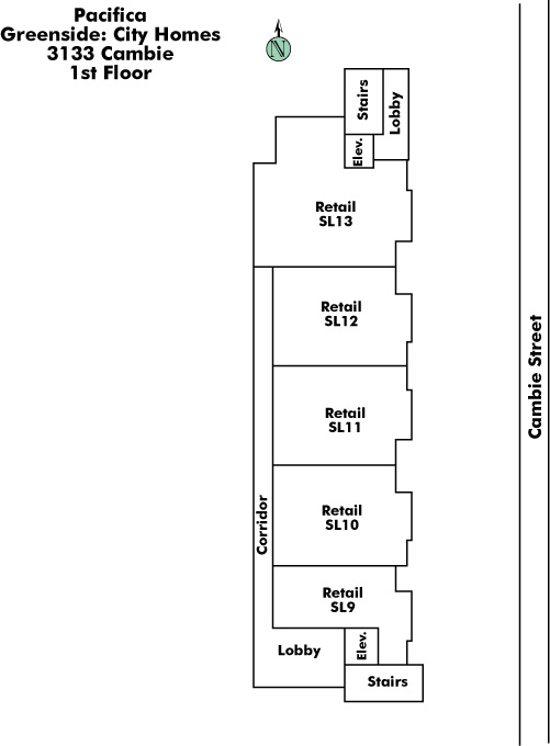Pacifica City Homes Floor Plate