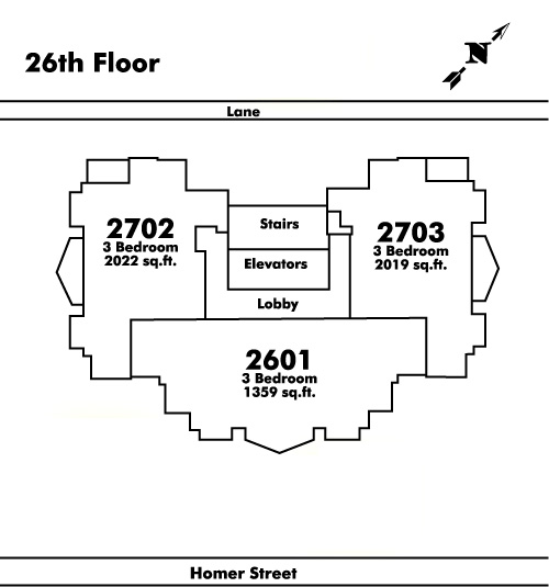 889 Homer Floor Plate