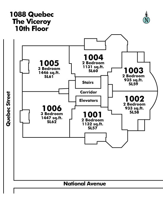 The Viceroy Floor Plate