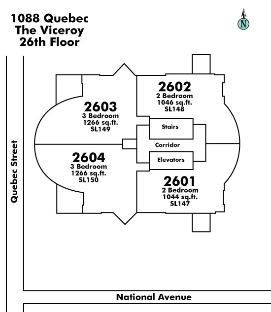 The Viceroy Floor Plate