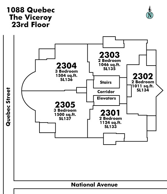 The Viceroy Floor Plate