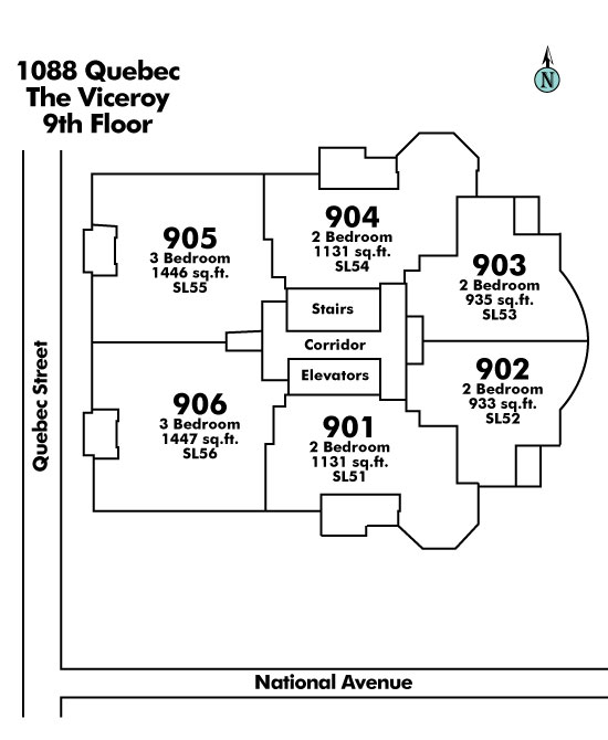 The Viceroy Floor Plate