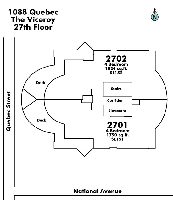 The Viceroy Floor Plate