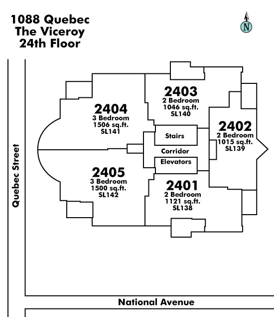 The Viceroy Floor Plate