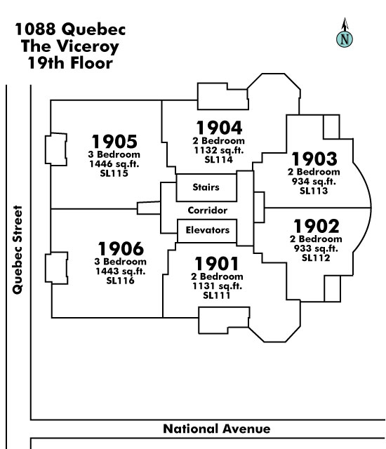 The Viceroy Floor Plate