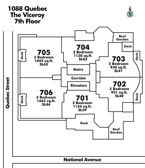 The Viceroy Floor Plate