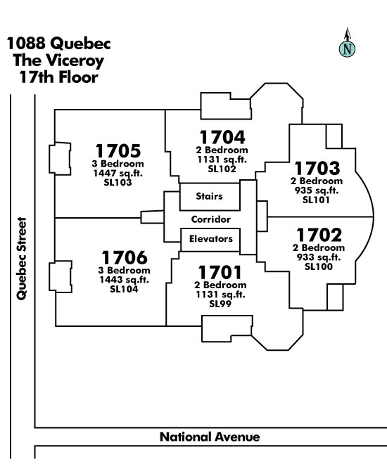 The Viceroy Floor Plate