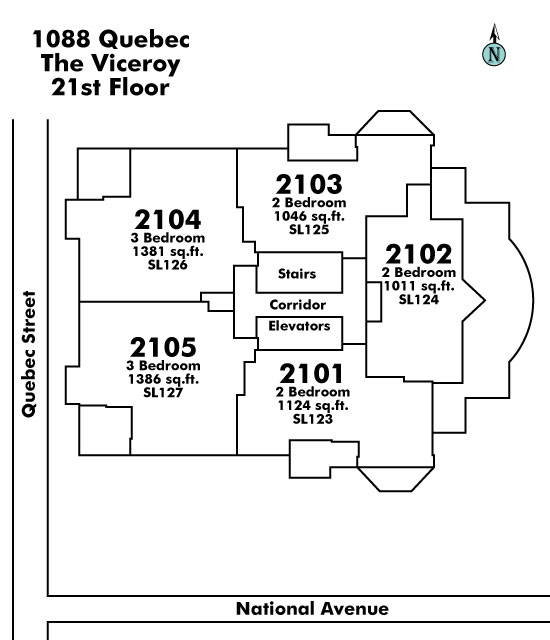 The Viceroy Floor Plate