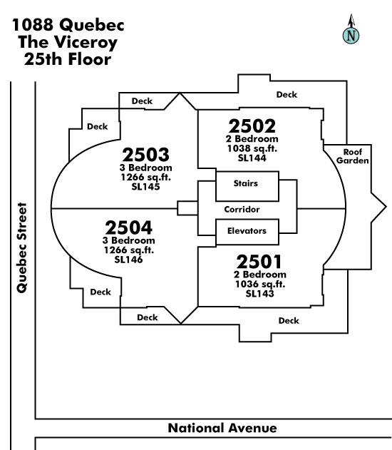 The Viceroy Floor Plate