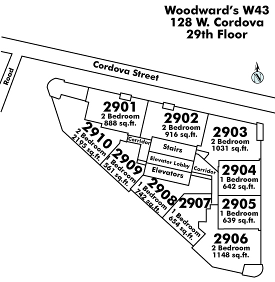 Woodwards Floor Plate