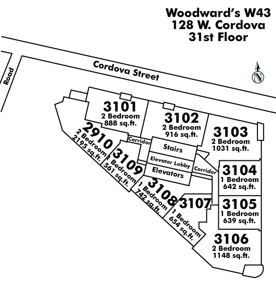 Woodwards Floor Plate