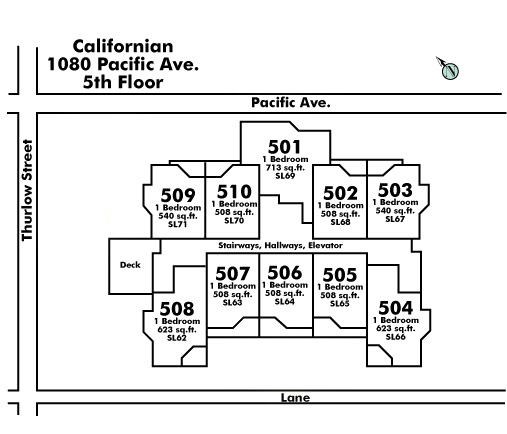 The Californian Floor Plate